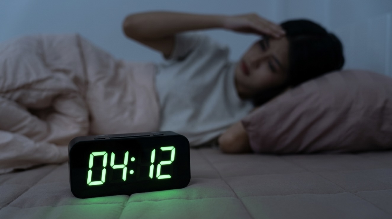 04:12 Uhr ist der Moment, in dem Menschen wach liegen.